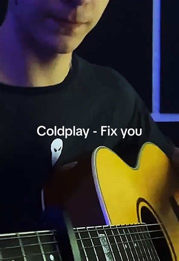 Coldplay 'Fix You' Cover - Emotional Guitar Performance