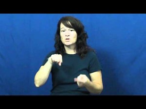 Watch how to sign 'whenever' in American Sign Language.