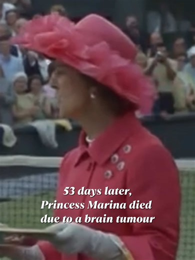 Wimbledon 1968: Tribute by Princess Marina
