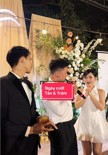 Ủa là hôm đó anh lên hát thiệt hả cô dâu chú rể ơi ?! #tynsmoments #weddingday #couplegoals #viral #coversong