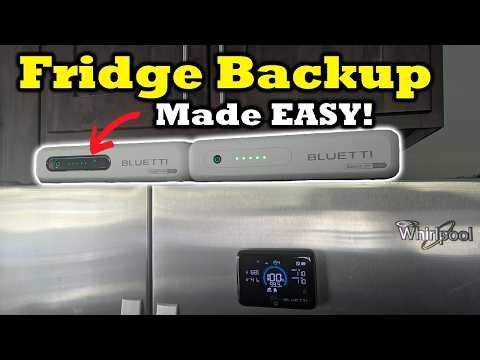 This Is PERFECT For Power Outages! The Bluetti FridgePower Slim UPS