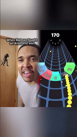 Bat was dropping Xenomorphs like they were flies 😭🙏🏾#fyp #funny #batman #dc #viral