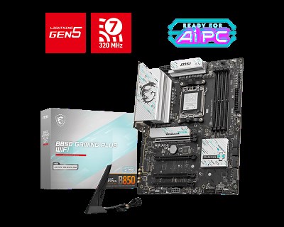 B850 GAMING PLUS WIFI | Gaming Motherboards｜Best Motherboard for AI PC｜MSI