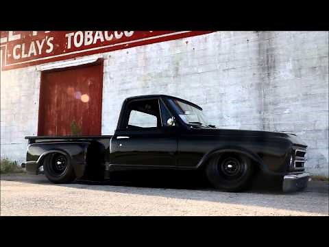 1967 Chevy Hot Rod Patina C10 Slammed on Ground! "Coaltrain", For Sale