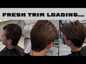 I Cut My Friend’s Hair — Full Tutorial Coming Next Week