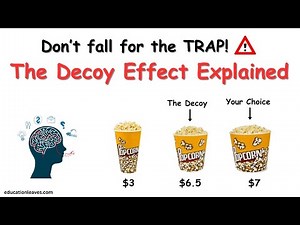 Don't Fall for the TRAP!! | What is the Decoy Effect? #decoyeffect #economics