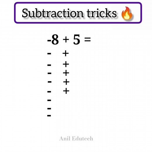 Subtraction Trick You’ll Never Forget 🤯 #mathematics #shorts #aniledutechyt