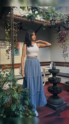 || blue skirt || #trending #viral #ootdguide #shorts #shortvideo #ytshorts