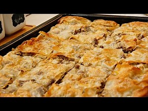 Meat pie - Easy recipe for the whole family. Grounded Beef.