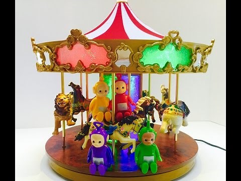 Teletubbies Ride The Musical Carousel Merry Go Round Toy