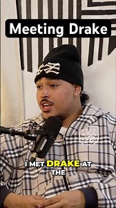 From fan to peer: Meeting Drake and knowing you belong. #drake #toronto #explore #interview