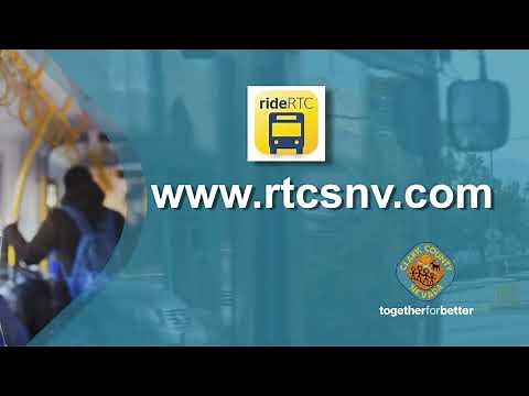 A step-by-step guide to using the RideRTC app for bus travel in Las Vegas.