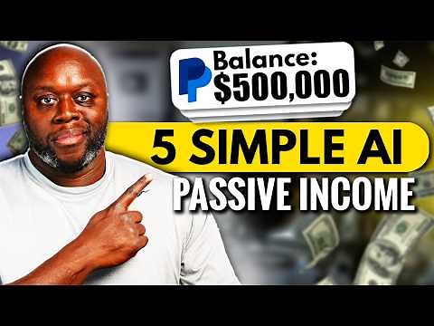 5 AI-Powered Passive Income Ideas to Make $10,000/Month in 2025