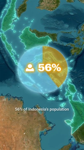 How BIG Is Indonesia? 🇮🇩 #indonesia #island #islandnation #jakarta #population #countries #canada #japan #india #china #us #learn #usa #unitedstates #map #maps #geography #History #viralfact #facts #fyp #interestingfact #geotok #historytok | Beyond Borders