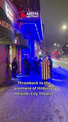 My book got life on a theater stage ✨ Throwback to last week, when Hildur premiered at the Helsinki City Theatre. 🎭✨ Thank you for such a unique and unforgettable evening to the amazing cast and creative team, Helsinki City Theatre, and everyone who joined the evening. It truly meant the world. ❤️ #saturämö #hildurseries #crimestory #theatretok