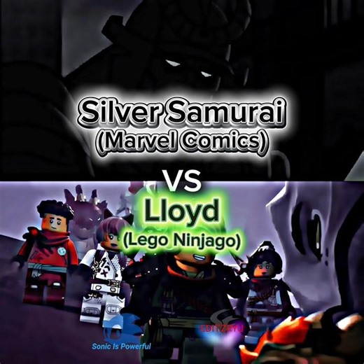Silver Samurai vs Lloyd #marvelcomics #legoninjago #silversamurai #lloydgarmadon #edit