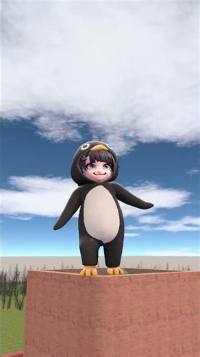 EVIL CAR EATER HURT GUGU GAGA PENGUIN AND THEY NEEDS HELP in Garry's Mod