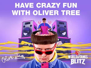 Oliver Tree w World of Tanks Blitz