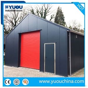 [Hot Item] Sandwich Panel Automatic Thermal Insulation Overhead Sectional Door for Warehouse
