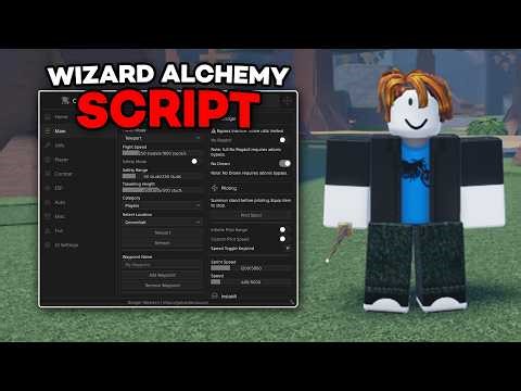 [FREE] Wizard Alchemy Script | Auto Farm, Auto Brew, Auto Quest, Auto Kill Mobs | PC & MOBILE