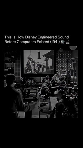 Before sound libraries, plugins, or digital timelines, Disney built sound from scratch. 🎧🛠️ In the early 1940s, Disney’s sound teams pioneered what we now call Foley, recording effects live and syncing them to animation frame by frame. Footsteps weren’t footsteps — they were coconuts, gravel, leather gloves, and wooden planks slammed in perfect rhythm. Punches came from snapping celery. Weight came from dropped objects. Motion came from exaggerating reality, because cartoons demanded more than