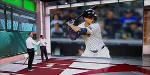 Giancarlo Stanton hits absolute LASERS! 💥 Sean Casey and Mark DeRosa dive into the Yankees slugger, his hitting preparation and much more! | MLB Network