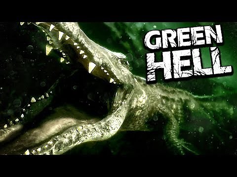 IT'S HERE.. DO NOT GO IN THE WATER!! - Massive Update: Black Caiman & New Map - Green Hell Gameplay