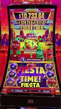 This new machine was literally Caliente! 🌶️ #casino #vegas