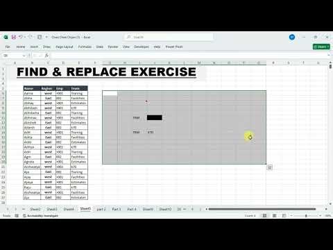MS Excel Find & Replace Advanced 😱 | Smart Data Editing with Real Examples #FindAndReplace #excel