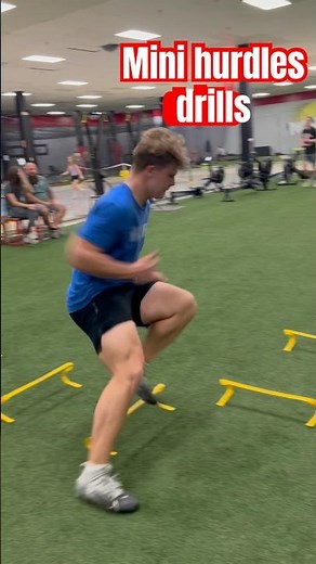 Mini Hurdle Drill – Fast Feet, Explosive Results ⚡