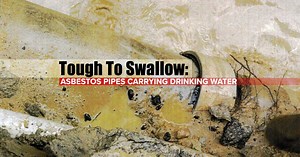 Crumbling asbestos pipes deliver drinking water. Should we be concerned about a cancer risk?