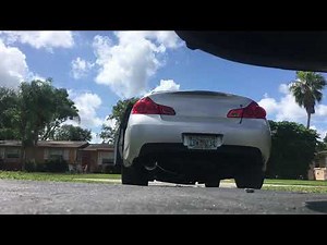 Infiniti g35 sedan ISR single exit exhaust