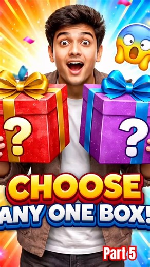 Choose One Box 🎁 part 5 | Your Luck Decides! 😱
