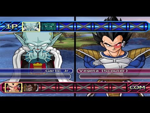 Garlic Jr VS Vegeta Scouter | Battle 394 | Dragonball Z Budokai Tenkaichi 3