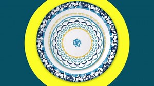 Corelle Chip Resistant Dinnerware Set, 6-Piece, Boho Daydream