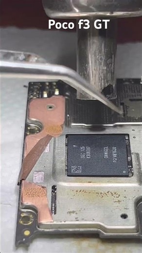 poco F3 GT Ram Reballing #mobile #F64 #ufi #mobile #cpu