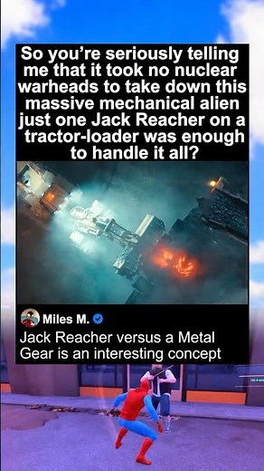 Alien vs Jack Reacher Final Fight Scene - WAR MACHINE (2026)