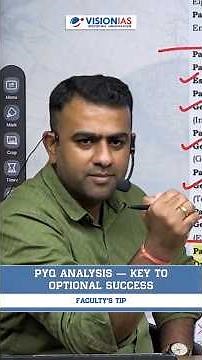 “PYQ Analysis — Key to Optional Success”