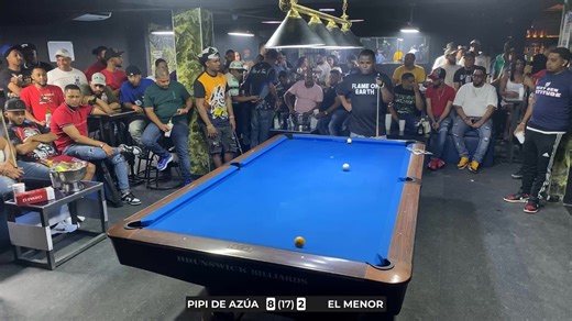 PIPI DE AZÚA VS EL MENOR DE 200,000 PESOS Video con marcador hecho por la aplicación móvil SportCam: � iOS: https://apple.co/3nt2wTJ � Android: https://bit.ly/android_sportcam | Billar dominicano