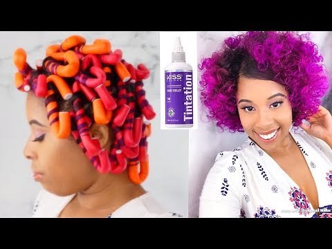 Refreshing My Hair Color Using Kiss "Tintation" Hair Color/Products