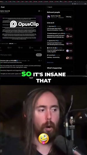 Asmongold Defends Mythic Talent