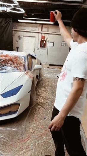 People get paid to throw paint on cars