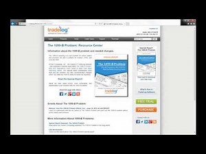 How the 1099-B Problem Affects You!