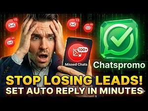 Stop Losing Customers! Set 24/7 AI Auto Reply in 2 Minutes (2026)