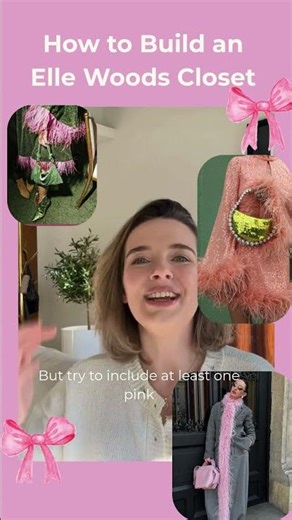 How to Build an Elle Woods Closet 💗#ElleWoods #LegallyBlonde #PinkAesthetic