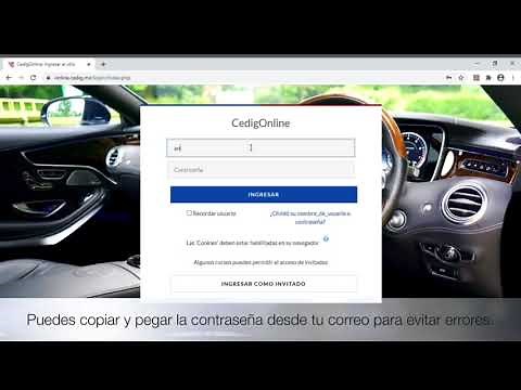 Tutorial para acceso a plataforma CEDIG On-Line.