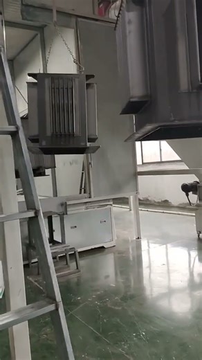 Electrostatic powder coating system.