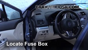 Interior Fuse Check: 2015 Subaru XV Crosstrek Hybrid 2.0L 4 Cyl.