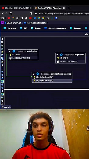 Relacion muchos a muchos MySQL #mysql #sql #sqlserver | Dark play