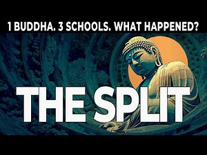 How BUDDHISM Split into THREE | Why Theravada, Mahayana & Vajrayana Exist